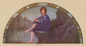 Wordsworth#39;un Winander#39;ın Çocuğu (renkli litho)
