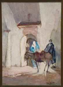 Kudüs'ten uçuş by Henry Ossawa Tanner