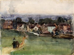 Kansas Şehri, Kansas, n.d. by Henry Ossawa Tanner