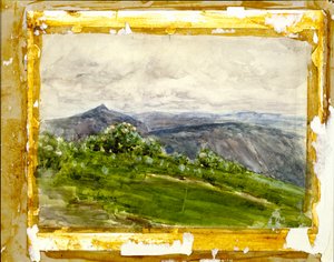 Dağ Manzarası, Highlands, Kuzey Karolina, 1889. by Henry Ossawa Tanner