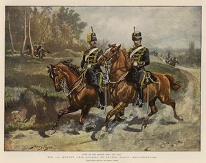 4. (Kraliçenin Kendi) Süvarileri İnceleme Sırasında, Keşif by Henry Payne