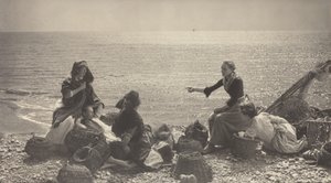 Sahilde dedikodu by Henry Peach Robinson