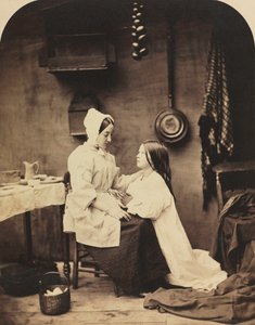 Eve Koşar ve Annesine Her Şeyi Anlatır, 1858.