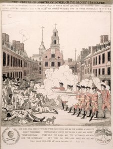 Boston Katliamı, 5 Mart 1770 by Henry Pelham