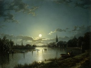 Thames üzerinde Marlow,