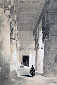 Denderah Tapınağı, Mısır, 19. yüzyıl.