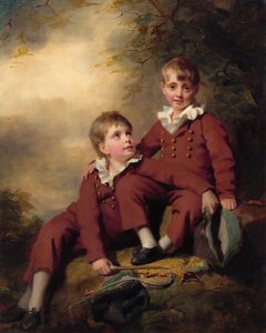 Binning Çocuklar, muhtemelen c. 1811. by Henry Raeburn