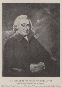 Hermiston Bentinin Orijinali by Henry Raeburn
