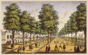 Park, Londra yanındaki St James Kraliyet Sarayı by Henry Roberts