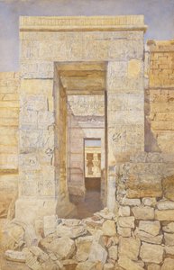 Doğu Girişi, Tiberius Odası, İsis Tapınağı, Philae, 1905.