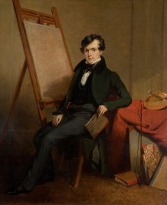 Sanatçının Kendi Portresinin Portresi, 1826-1828.