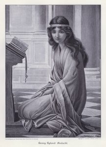 Dua (gravür) by Henry Ryland