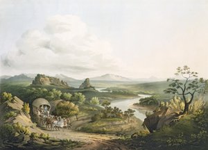 J. Bluck (fl.1791-1831) 1809 (aquatint) tarafından oyulmuş Ümit Burnu