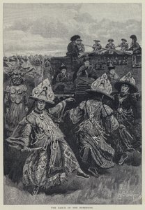 Burkhanların dansı (lito) by Henry Sandham