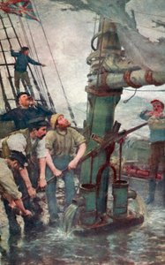 Tüm Eller Pompalara (renkli taş) by Henry Scott Tuke
