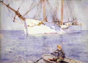 Günbatımı Etkisi by Henry Scott Tuke