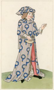 Jartiyer Şövalyesi, c 1470, by Henry Shaw
