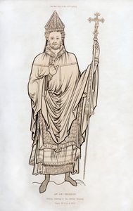 Bir başpiskopos, 12. yüzyılın sonlarında, 1843. by Henry Shaw