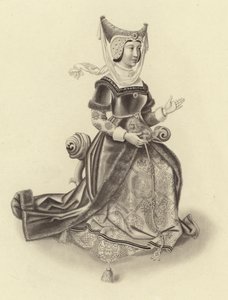 Lancaster Düşesi Constancia, John Of Gaunt'un Karısı by Henry Shaw