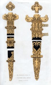 Hançer ve kılıç, 16. yüzyılın başları, 1843.