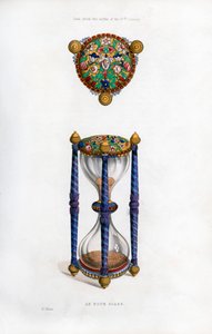 Kum saati, 17. yüzyıl ortası, 1843. by Henry Shaw
