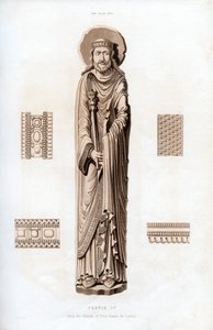 Kral Clovis I, c1100, 1843. by Henry Shaw