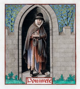 Yoksulluk, c1480, 1843. by Henry Shaw