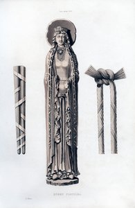 Kraliçe Clotilda, c1100, 1843. by Henry Shaw