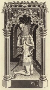 Kara Prens, yaklaşık 1355, Westminster