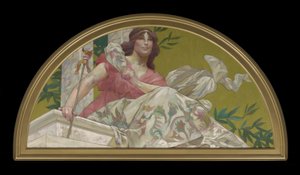 Komedi İlhamı, 1893 by Henry Siddons Mowbray