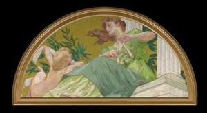 Müzik İlhamı by Henry Siddons Mowbray