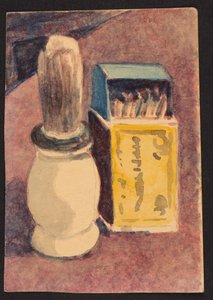Tıraş fırçası ve kibrit, c.1930 by Henry Silk