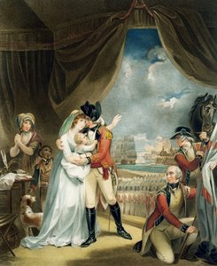 Savaş, John Whessell (c.1760-1823) tarafından oyulmuş, yayında. T. Simpson ve Darling und Thompson, 1798 (nokta gravürü) (125539 çifti)
