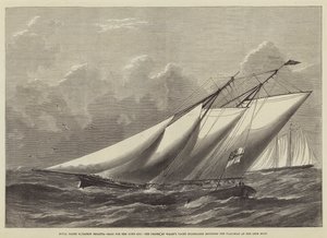 Royal Yacht Squadron Regatta, Town Cup Yarışı, Galler Prensi Yat Hildegarde, Lepe Buoy
