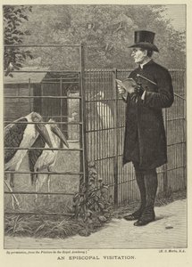Piskoposluk Ziyareti by Henry Stacey Marks