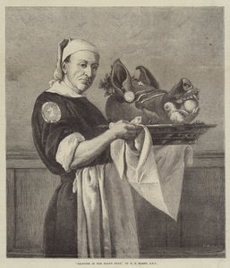 Domuzun Kafasını Getirmek by Henry Stacey Marks