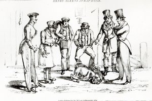 Dog Fight, 1824   by Henry Thomas Alken