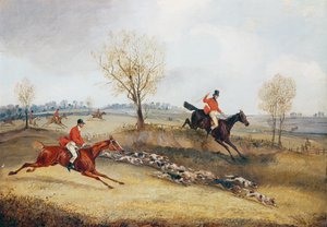 Çitin Üzerinde by Henry Thomas Alken