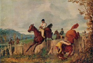 Engelli koşu, ,c1805-1851, 1924 by Henry Thomas Alken