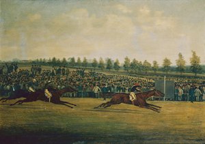 Doncaster St Leger by Henry Thomas Alken