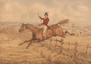 Bir Tren Seferinin Tepesine Çıkmak ve Bir Sonraki Alana İyi Gelmek by Henry Thomas Alken