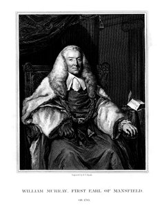 William Murray, 1. Mansfield Kontu, İskoç hukukçu, 1832. by Henry Thomas Ryall