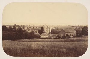 Hever Kalesi, Kent, 1857. by Henry Thomas Wood