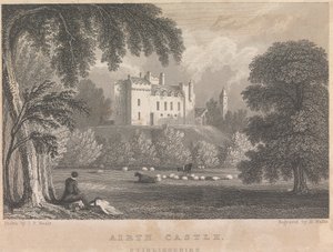 Airth Kalesi, Stirlingshire; sayfa 4 (Birinci Cilt) by Henry Wallis