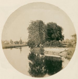Başlıksız [Weybridge yakınlarındaki Thames], c. 1856.