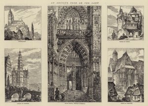 Lahn'da Bir Sanatçının Turu by Henry William Brewer