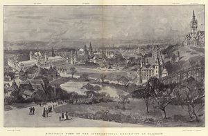 Glasgow'daki Uluslararası Serginin Kuş Bakışı