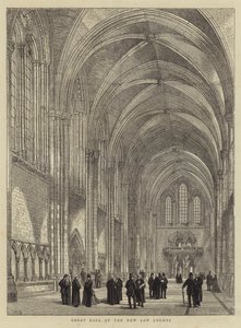 Yeni Hukuk Mahkemelerinin Büyük Salonu by Henry William Brewer
