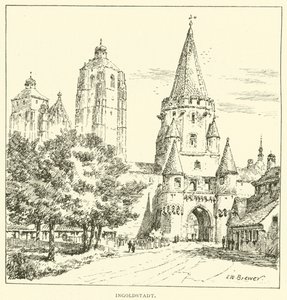 Ingolstadt (gravür) by Henry William Brewer