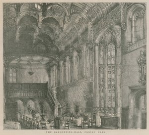 Ziyafet Salonu, Crosby Salonu, Londra by Henry William Brewer